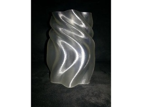 twistedvase math art vase mode 3d print model - Mito3D