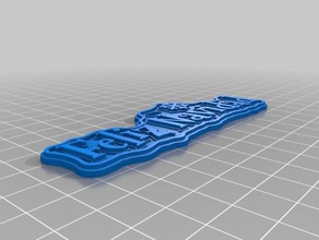 özelleştirilmiş xmas etiketi hediye işaretler ve logolar 3d print model - Mito3D