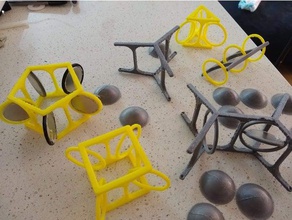 magnetic fidget toys physics astronomy geometry molecular model 3d print model - Mito3D