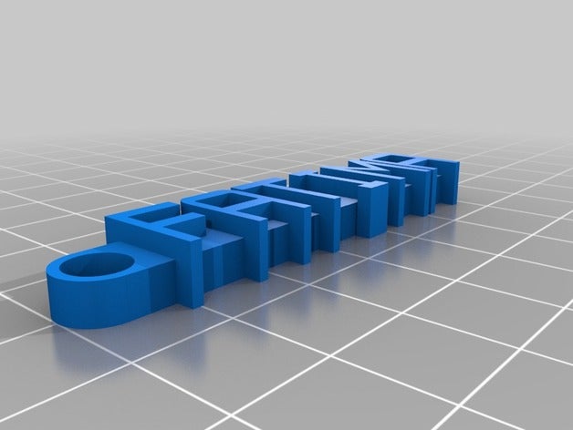 fátima chaveiro organização personalizado 3D print model - Mito3D