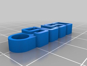suso keychain organization customized 3d print model - Mito3D