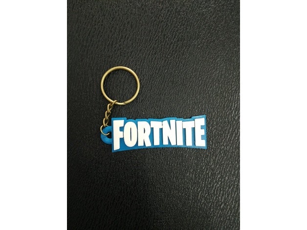 fortnite llavero llaveros battle royal 3D print model - Mito3D