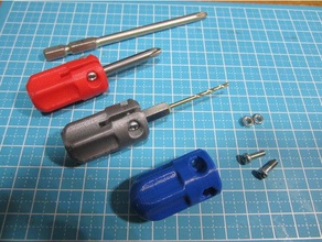 bit holder35 hand tools hex holder hobby nsfw 3d print model - Mito3D