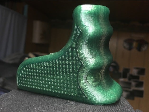 ar mag well grip remix sport outdoors 3D print model - Mito3D