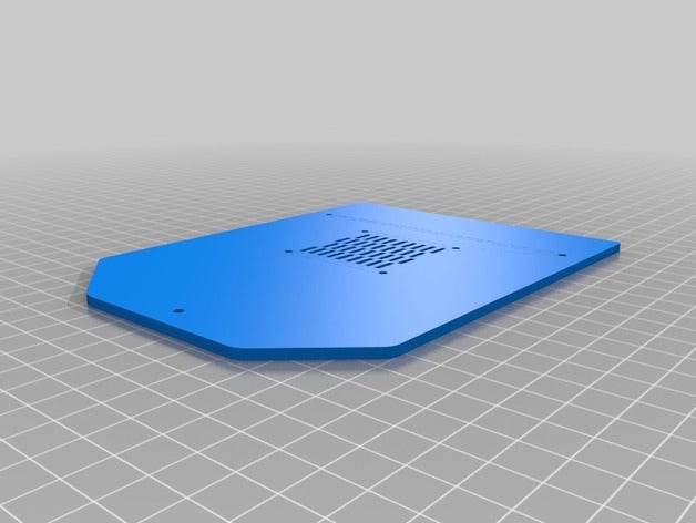 improved ender 4 motherboard case fan out 3d printers ender4 cover mount 3D print model - Mito3D