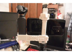 osmo phone holder electronics 3d print model - Mito3D