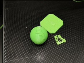 piranha pânico de mármore 3d impressão 3d print model - Mito3D