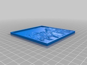 belgium 2d art customized 3d print model - Mito3D