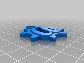 abuelo keychain keychains 3d print model - Mito3D