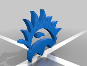 grittmas ornamento arredamento 3d print model - Mito3D