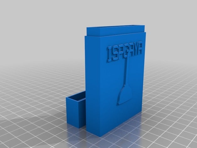 novo titular do cartão office personalizado 3D print model - Mito3D