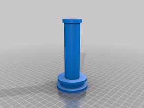 filament holder anycubic i3 mega 3d printer accessories 3d print model - Mito3D
