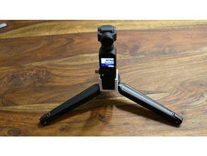 dji osmo pocket tripod mount camera 3d print model - Mito3D