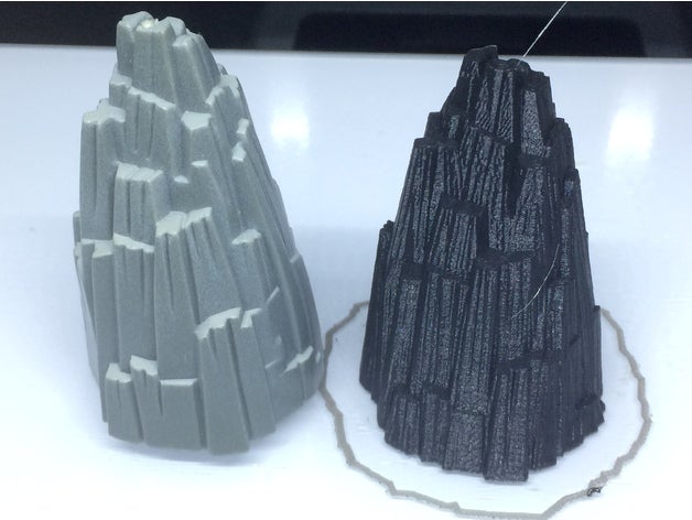 heroscape Gletscher Felsen gesetzt Spiele Brettspiel Brett-Spiel Tischplatte 3D print model - Mito3D