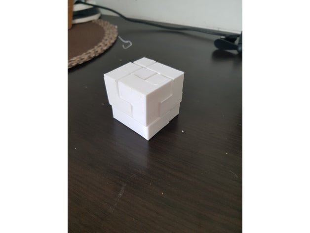 soma-Würfel puzzle cube Rätsel 3D print model - Mito3D