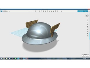 jay garrick helmet cw style props 3d print model - Mito3D