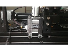 motor mount ender-3cr-10tevo tornado 3d printer parts creality ender 3 nema17 nema 17 3d print model - Mito3D