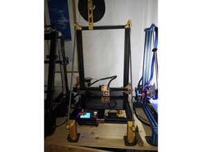 tevo tornado adjustable feet elevate printer 3d printing 3d print model - Mito3D