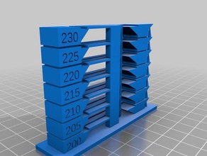 custom compact pla temptower remix 3d la stampa i test su misura il di temperatura 3d print model - Mito3D