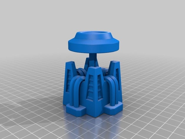 Yıldız Savaşları Komutanı mm patlama turretsmuggler oyunlar boardgame boardgames tahta oyunu özelleştirilmiş savunma lazer taret sentry turret starwars komutan star wars kule yapı 3D print model - Mito3D