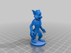 woodland fox oyunlar 3d print model - Mito3D