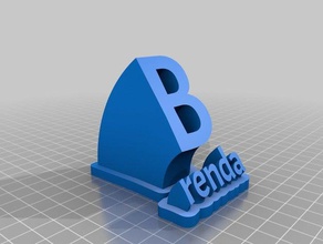 bigblittlerenda office customized 3d print model - Mito3D
