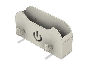 wall wallet hook organization 3d print model - Mito3D