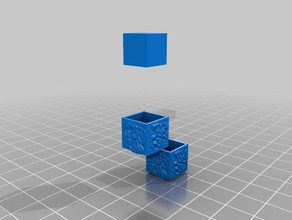caixa de sombra bo&icircte recipientes lâmina grupo bote a armazenamento 3d print model - Mito3D