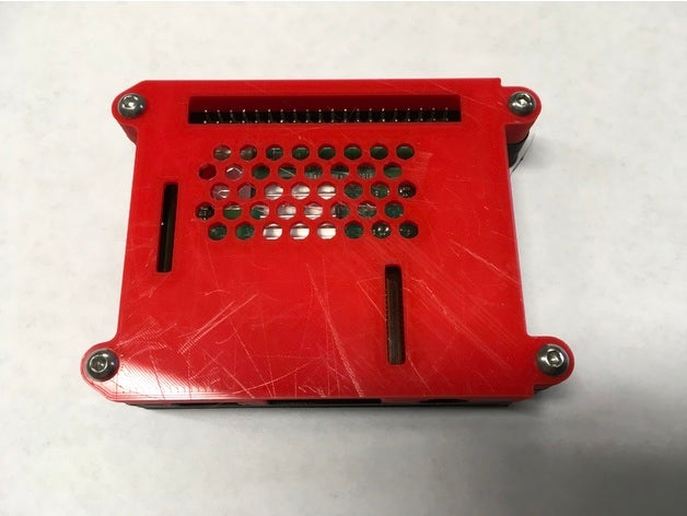 raspberry pi 3a+ case electronics rpi 3 3D print model - Mito3D