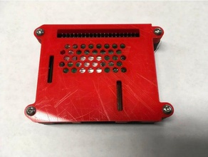 raspberry pi 3a+ durumda elektronik esas alındığı 3 3d print model - Mito3D