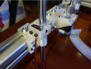 endstop switch mount rod 3d printer parts 3d print model - Mito3D