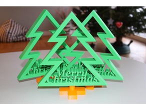 christmas tree decor 3d print model - Mito3D