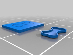 dog bone tray 3d printing cnc router 3d print model - Mito3D