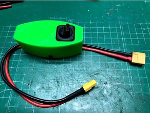cajas para salva circuitos droni accessori box fusibile interruptor seguridad 3d print model - Mito3D