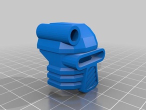 prototipo nobile akaku costruzione i giocattoli bionicle kanohi 3d print model - Mito3D