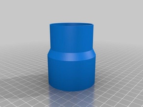 my customized customizer hose fitting parts 3d print model - Mito3D