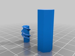 real parafuso de caixa 3d impressão 3d print model - Mito3D