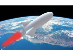 temel roket modelleri uzay aracı gemisi 3d print model - Mito3D