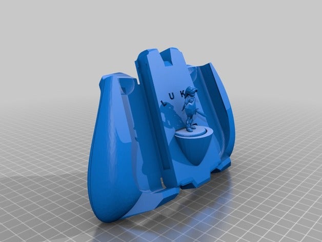 lukes grip pro 3d printing 3D print model - Mito3D