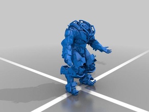 Hymne Koloss abgeschlossen Modell-Roboter die Nationalhymne Spiel ingame Modell Roboter besonderes 3d print model - Mito3D