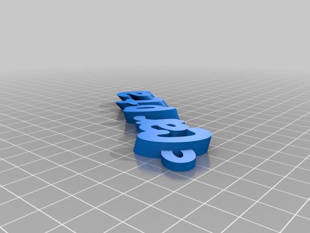 my customized carlota fullyiamburnys keyring generator keychains 3D print model - Mito3D