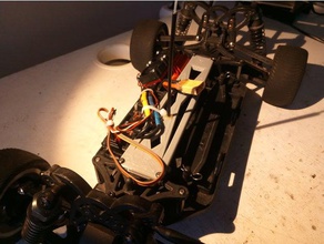 zd racing superior do chassis 3d impressão 3d print model - Mito3D