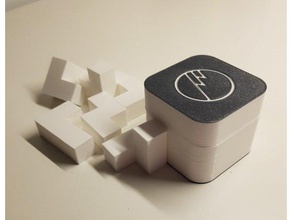 somacube puzzle Rätsel 3d-puzzle box Weihnachts-Geschenk design Spaß Spielzeug 3d print model - Mito3D