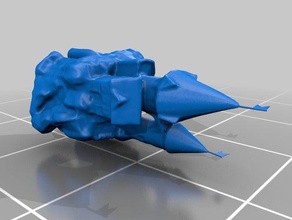 aqua castello modelli l'acquario gioco da tavolo gli edifici fantasia raro mappa 3d print model - Mito3D