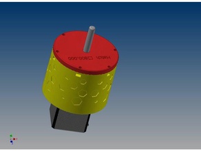 engranaje planetario de nema17 motor paso a paso&lt versión actualización&gt la robótica 3d print model - Mito3D