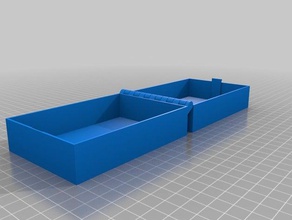 long dice box 2 3d printing tests customized 3d print model - Mito3D