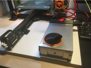 verstellbarer fan-duct 3d Drucker Teile tevo tarantula 3d print model - Mito3D