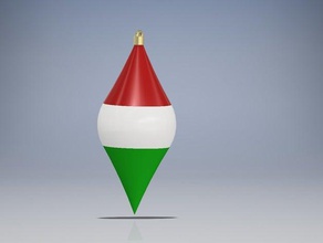 christmas tree pointy ornament decor 3d print model - Mito3D