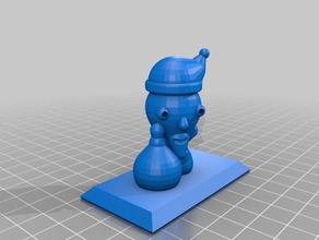 benutzerdefinierte santa wieder Skulpturen angepasst 3d print model - Mito3D