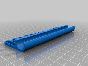 il mio personalizzato calza clip rack di essiccazione sostituzione parti 3d print model - Mito3D